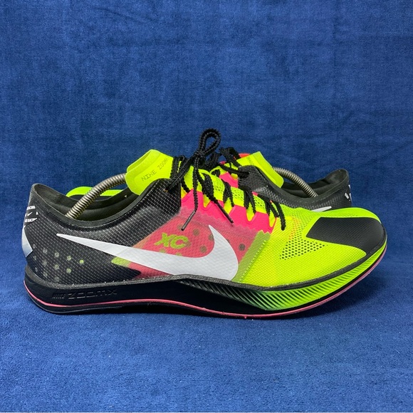 NIKE ZOOMX DRAGONFLY VOLT HYPER PINK BLACK TRACK & FIELD SIZE 14 - Picture 1 of 10